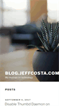 Mobile Screenshot of jeffcosta.com